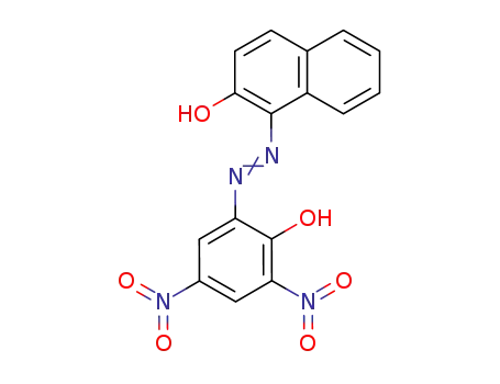 Molecular Structure of 4998-82-7 (1-[(2-hydroxy-3,5-dinitrophenyl)azo]-2-naphthol)