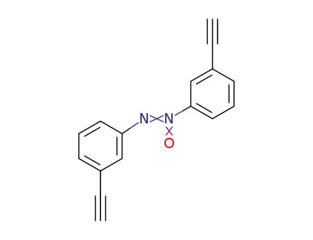 Molecular Structure of 871895-82-8 (1,2-bis(3-ethynylphenyl)diazene oxide)