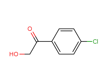 Molecular Structure of 27993-56-2 (1-(4-CHLOROPHENYL)-2-HYDROXY-1-ETHANONE)