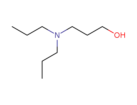 Molecular Structure of 34003-67-3 (3-(dipropylamino)propan-1-ol)