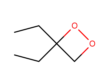 Molecular Structure of 82430-97-5 (1,2-Dioxetane, 3,3-diethyl-)