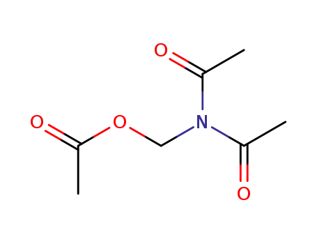 Molecular Structure of 84785-16-0 (Essigsaeure-(diacetylamino)methylester)