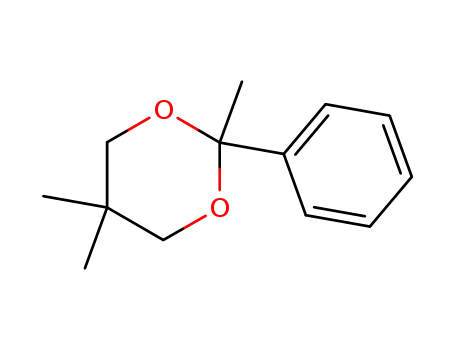 Molecular Structure of 5406-58-6 (2,5,5-trimethyl-2-phenyl-1,3-dioxane)