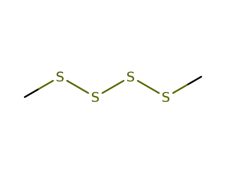 Molecular Structure of 5756-24-1 (DIMETHYL TETRASULFIDE)