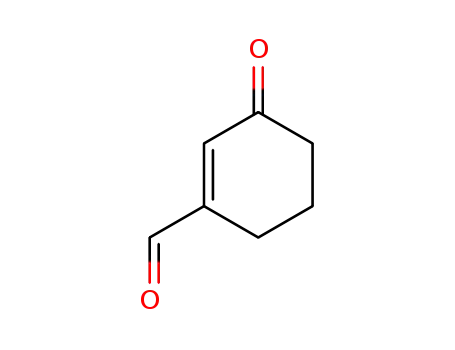 1-Cyclohexene-1-carboxaldehyde, 3-oxo-