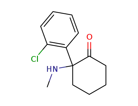 Molecular Structure of 33643-46-8 (l-Ketamine)
