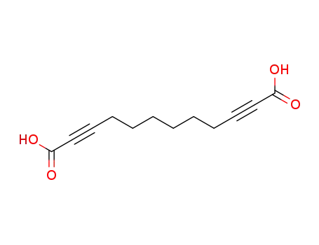 Molecular Structure of 65111-03-7 (1,9-Decadiyne-1,10-dicarboxylic acid)