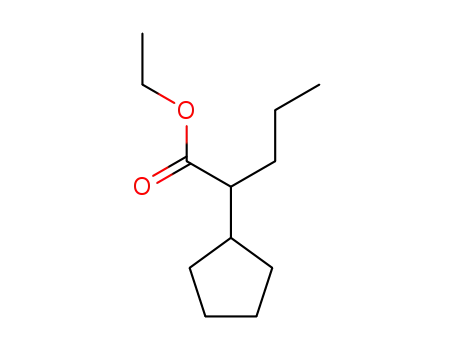 Molecular Structure of 36588-75-7 (ethyl alpha-propylcyclopentaneacetate)