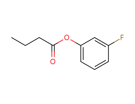 Molecular Structure of 29052-04-8 (Butyric acid 3-fluorophenyl ester)