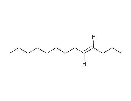 Molecular Structure of 41446-55-3 (4-Tridecene, (E)-)