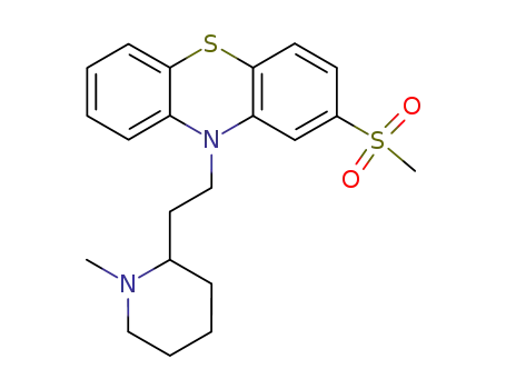 Molecular Structure of 14759-06-9 (sulforidazine)