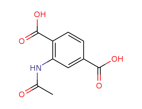 Molecular Structure of 99185-32-7 (2-acetamidoterephthalic acid)