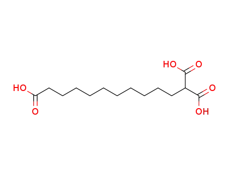 Molecular Structure of 53227-26-2 (undecane-1,1,11-tricarboxylic acid)