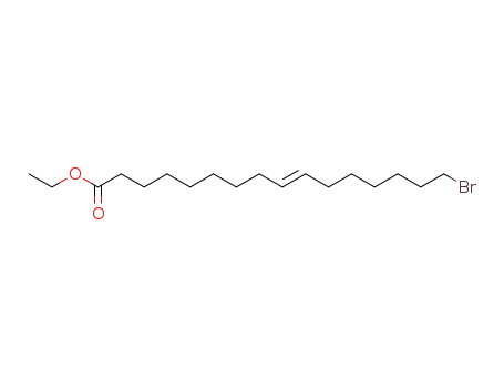 trans-16-Brom-hexadecen-<sup>(9)</sup>-saeure-ethylester
