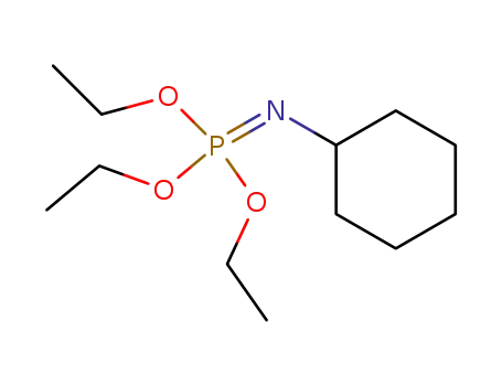 Molecular Structure of 18476-31-8 (Cyclohexyl-phosphorimidic acid triethyl ester)