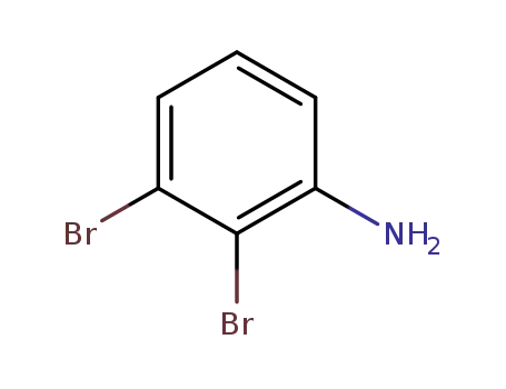 Molecular Structure of 608-22-0 (2,3-Dibromoaniline)