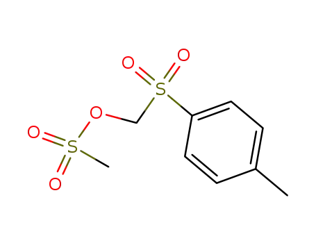 Molecular Structure of 62586-48-5 (Methanol, [(4-methylphenyl)sulfonyl]-, methanesulfonate)