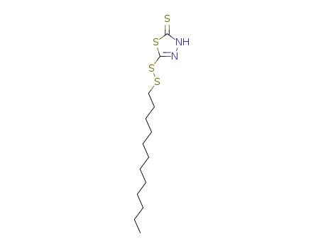 1,3,4-Thiadiazole-2(3H)-thione,5-(dodecyldithio)-