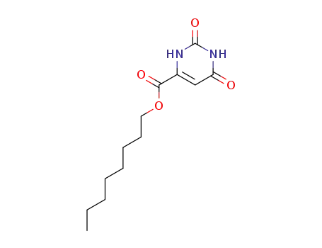 Molecular Structure of 88280-81-3 (octyl 1,2,3,6-tetrahydro-2,6-dioxopyrimidine-4-carboxylate)