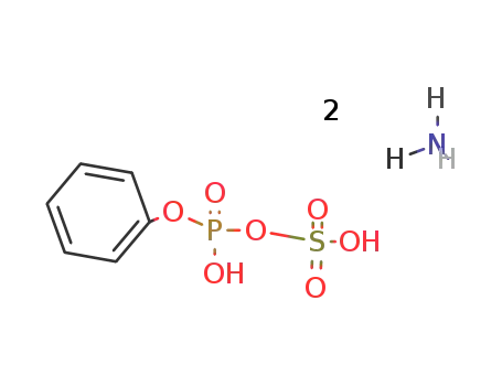 Molecular Structure of 32599-82-9 (diammonium salt of phenyl phosphatosulfate)