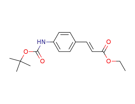 Ethyl 4-(tert-butoxycarbonylamino)cinnamate