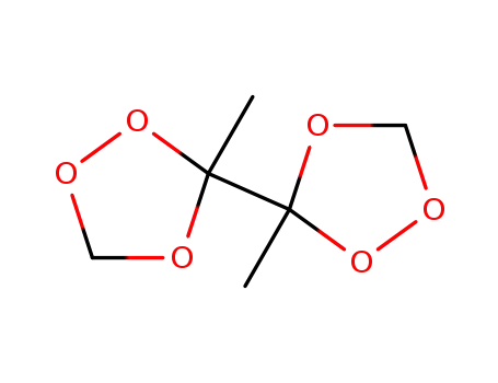 Molecular Structure of 131250-90-3 (meso-3-methyl-3-(3-methyl-1,2,4-trioxolan-3-yl)-1,2,4-trioxolane)