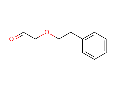 Molecular Structure of 41847-88-5 (PHENYLETHYL OXYACETALDEHYDE)