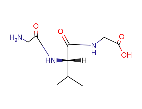 Molecular Structure of 28112-97-2 (glycyl-L-valylglycine)