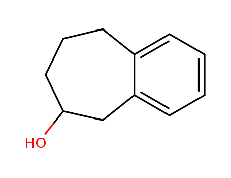 Molecular Structure of 13249-77-9 (3,4-benzo-3-cyclohepten-1-ol)