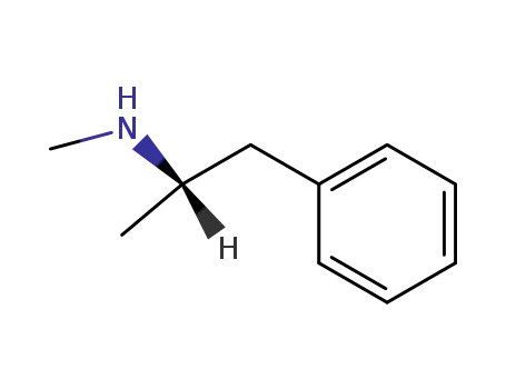 Molecular Structure of 537-46-2 (D-METHAMPHETAMINE)