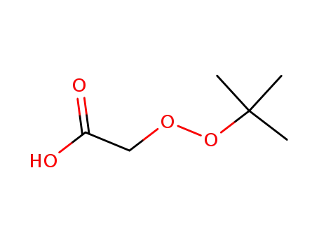 Molecular Structure of 34511-06-3 (Acetic acid, [(1,1-dimethylethyl)dioxy]-)