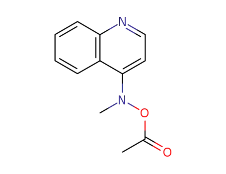 Molecular Structure of 76144-13-3 (4-(N-acetoxy-N-methylamino)quinoline)