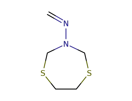 Molecular Structure of 1449678-80-1 (3-methylideneamino-1,5,3-dithiazepane)
