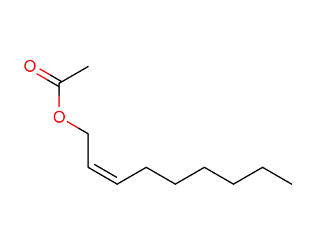 Molecular Structure of 41453-57-0 ((Z)-non-2-enyl acetate)