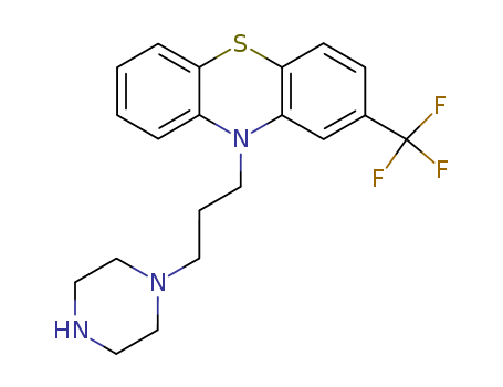 10H-Phenothiazine,10-[3-(1-piperazinyl)propyl]-2-(trifluoromethyl)-