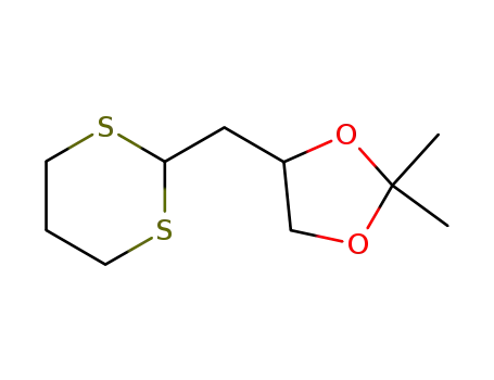 2-<2,3-(isopropylidenedioxy)propyl>-1,3-dithiane