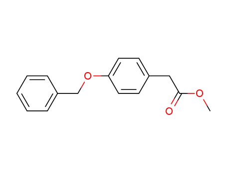 Molecular Structure of 68641-16-7 (4-BENZYLOXYPHENYLACETIC ACID METHYL ESTER)