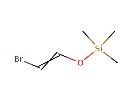 Molecular Structure of 71985-12-1 (2-bromo-1-trimethylsiloxyethene)