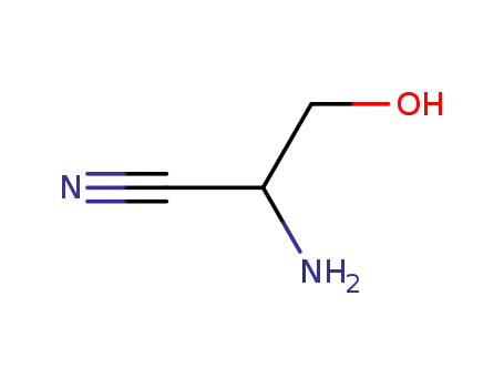 Molecular Structure of 125310-61-4 (2-amino-3-hydroxypropionitrile)