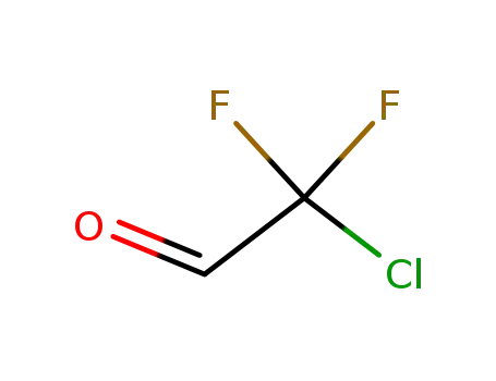 Molecular Structure of 811-96-1 (chlorodifluoroacetaldehyde)
