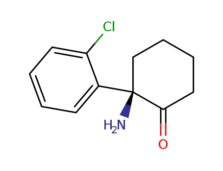 Molecular Structure of 83777-64-4 (R-(+)-Norketamine)