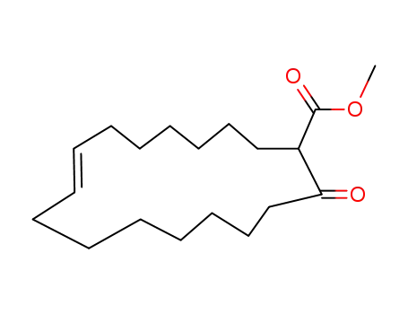 Molecular Structure of 308240-20-2 ((E)-2-methoxycarbonyl-9-cycloheptadecenoate)