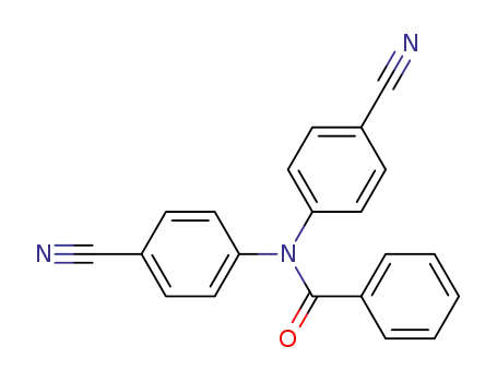 <i>N</i>,<i>N</i>-bis-(4-cyano-phenyl)-benzamide