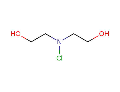 Molecular Structure of 59087-00-2 (Ethanol, 2,2'-(chloroimino)bis-)