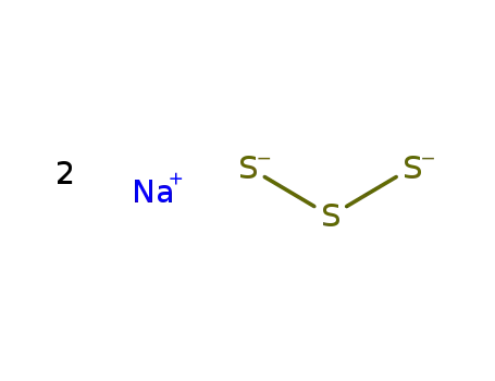 Molecular Structure of 37488-76-9 (SODIUM TRISULFIDE ANHYDROUS)