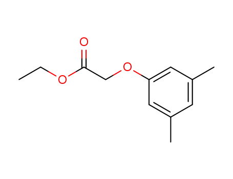 Molecular Structure of 24242-74-8 (Acetic acid, (3,5-dimethylphenoxy)-, ethyl ester)