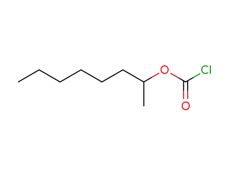 Molecular Structure of 15586-11-5 (2-Octyl chloroformate)