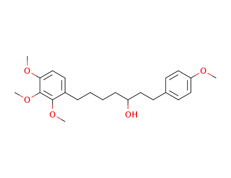 (+/-)-1-(4-methoxyphenyl)-7-(2,3,4-trimethoxyphenyl)heptan-3-ol