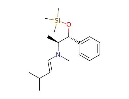 1-<N-methyl-N-<2-(trimethylsilyloxy)-2-phenyl-1-methylethyl>amino>-3-methyl-1-(E)-butene