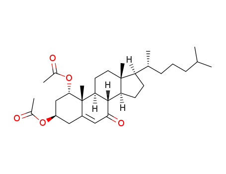 1α,3β-diacetoxycholest-5-ene-7-one